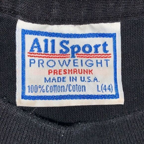 Vintage Black Graphic Single Stitch Three Stooges Size Large - Picture 11 of 12